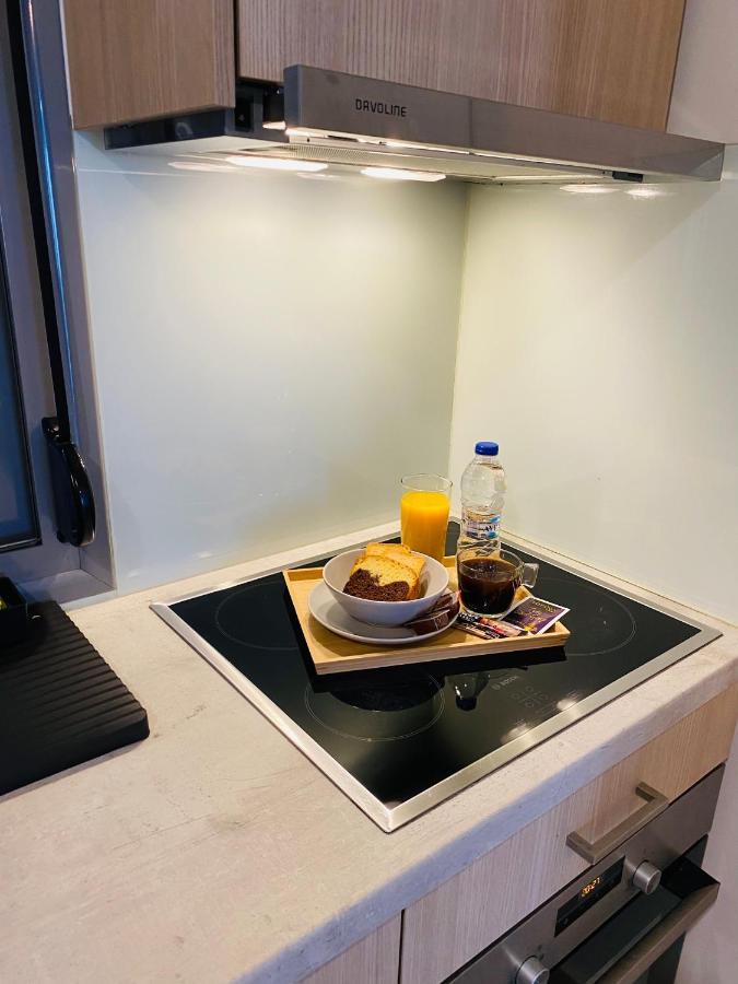 New 2Bd Aprt With Shared Rooftop Pool E2 Athen Exterior foto